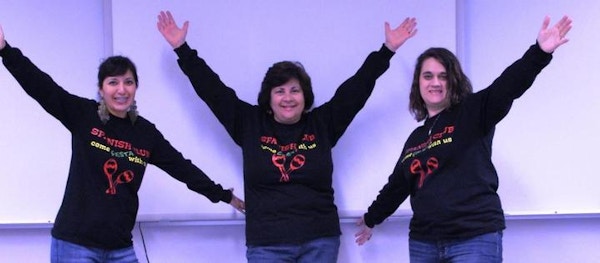 Models: Spanish Club Teachers  T-Shirt Photo