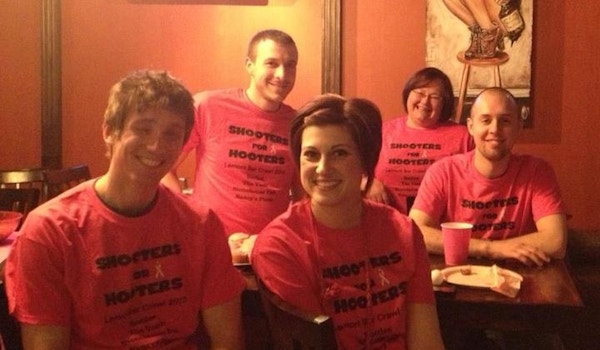 Bar Crawling For The Avon Walk For Breast Cancer! T-Shirt Photo