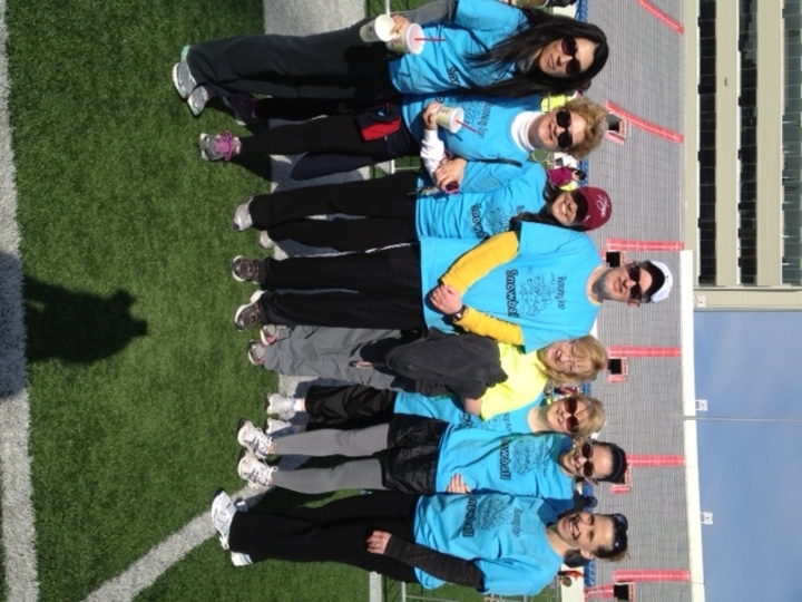 Running For Snowball T-Shirt Photo