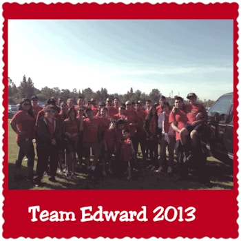 Team Edward 2013 T-Shirt Photo