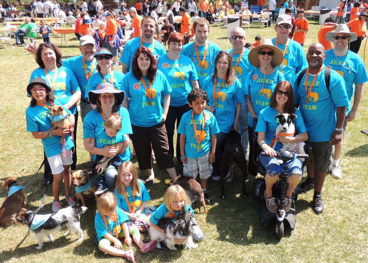 J.U.M.P. Team   San Jose Ms Walk 2013 T-Shirt Photo