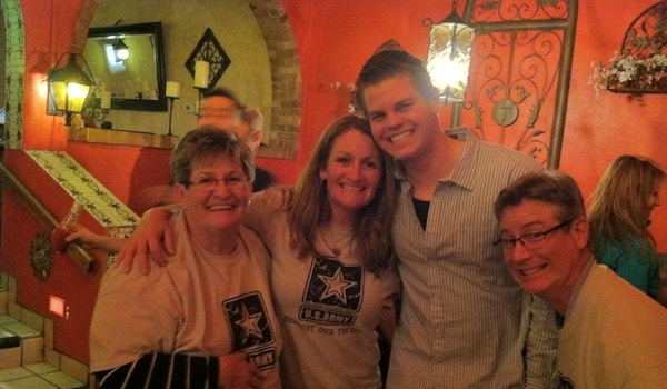 Picture of Sending Off Our New Soldier Custom T-Shirt Design Sending Off Our New Soldier T-Shirt Photo