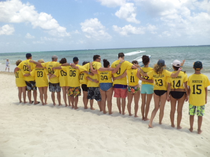 Mexico Family Vacation   Rear View T-Shirt Photo