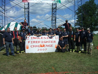 Ingleside Firefighter Challenge T-Shirt Photo