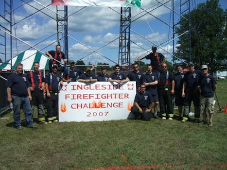 Ingleside Firefighter Challenge T-Shirt Photo