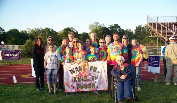 Picture of Walking For Kristin Brush Custom T-Shirt Design Walking For Kristin Brush T-Shirt Photo