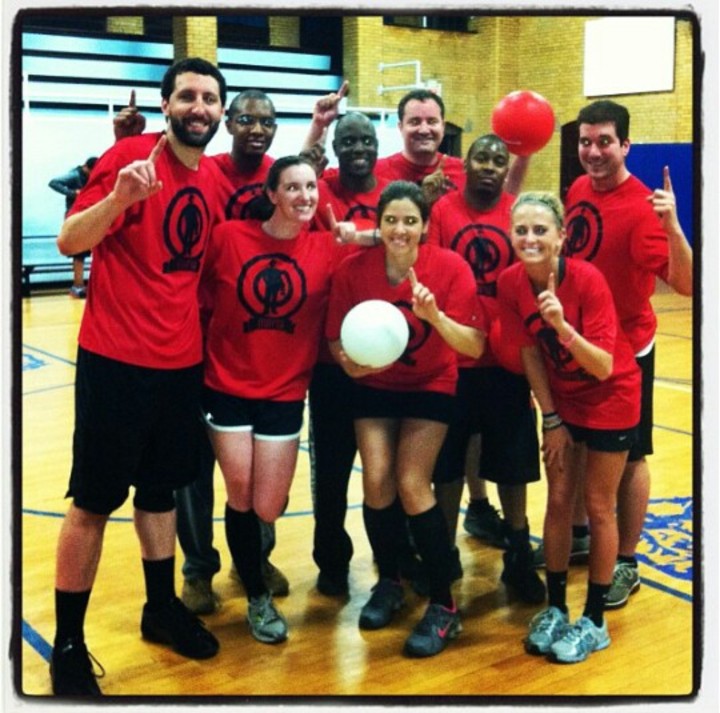 2013 Spring Montclair Dodgeball Champions! T-Shirt Photo