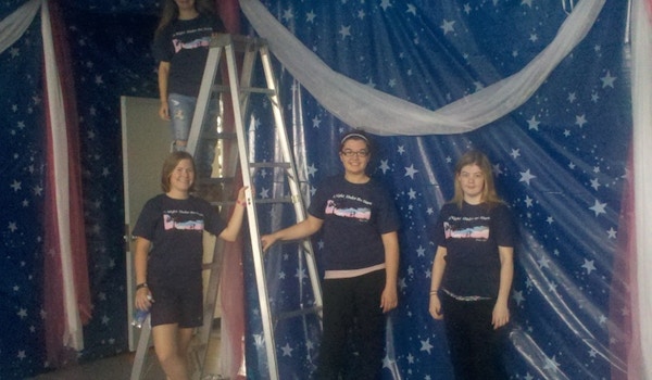Tazewell High School Prom Decorating Committee T-Shirt Photo