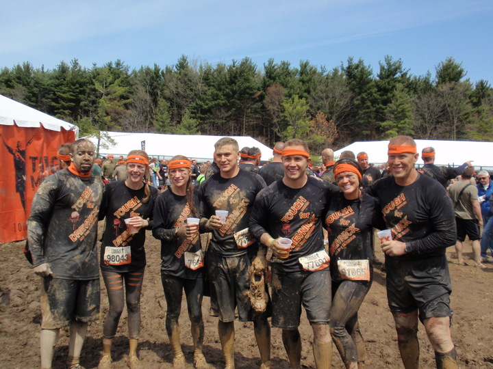 Drevnick Team At Tough Mudder Ohio T-Shirt Photo