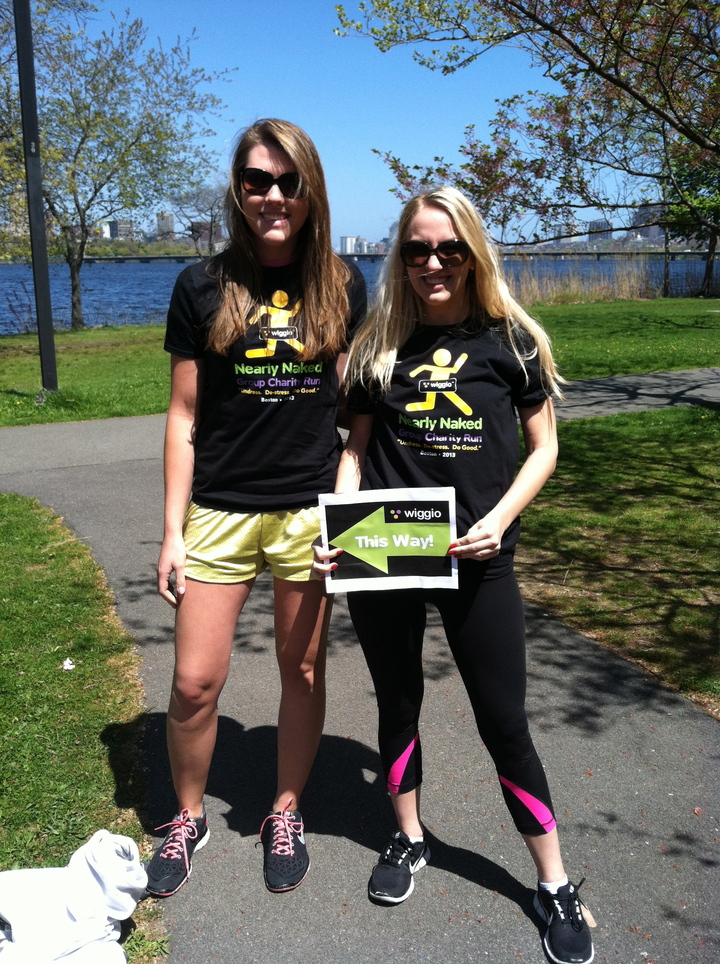 Wiggio Nearly Naked Run 2013 T-Shirt Photo