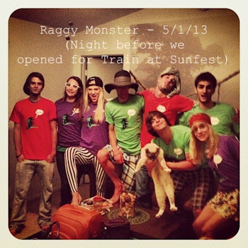 Raggy Monster (Indie Rock Band) T-Shirt Photo