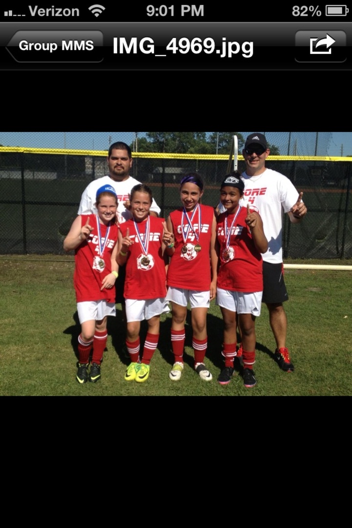 U11 3v3 Champions T-Shirt Photo