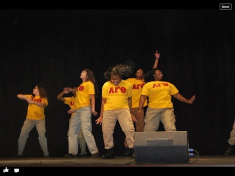Step Team In Action T-Shirt Photo