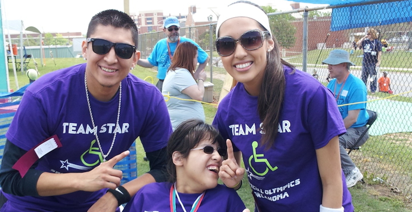 Lizzy Is A Gold Medal Electric Wheelchair 25 M Winner At Special Olympics Oklahoma! T-Shirt Photo