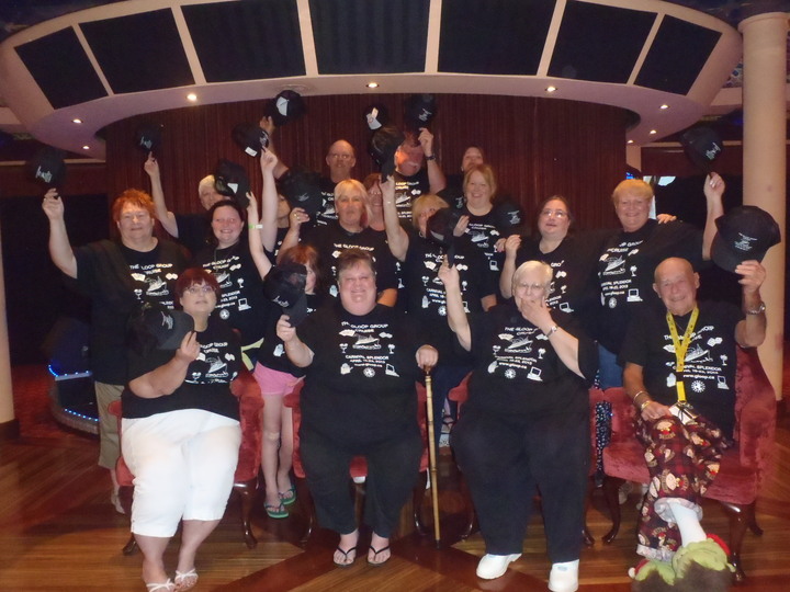 Gloop Group Cruise 2013 T-Shirt Photo