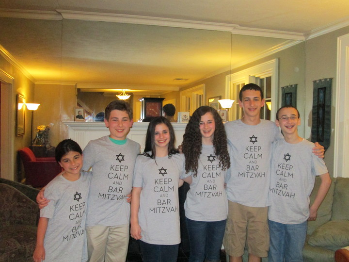 Eitan's Bar Mitzvah   The First Cousins T-Shirt Photo