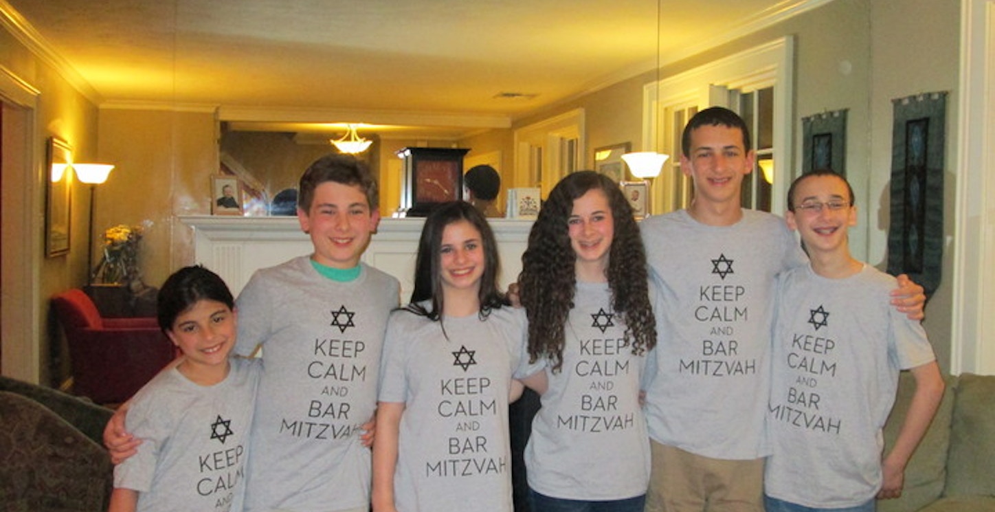 Eitan's Bar Mitzvah   The First Cousins T-Shirt Photo
