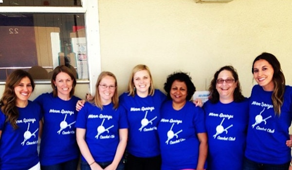 The Crafty, Crocheting Ladies Of Warm Springs Elementary!! T-Shirt Photo