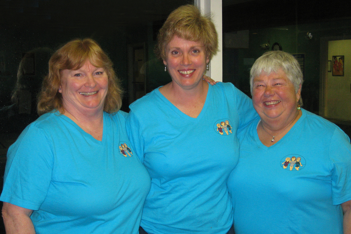 Having A Great Time At Swim Aerobics T-Shirt Photo
