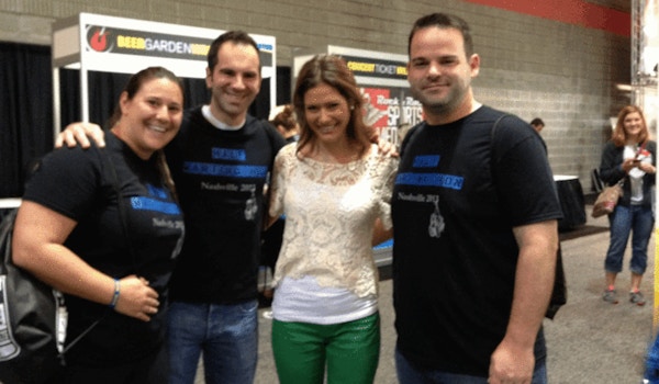 Picture of Half Martinothon With Kacie B From "The Bachelor" Custom T-Shirt Design Half Martinothon With Kacie B From "The Bachelor" T-Shirt Photo