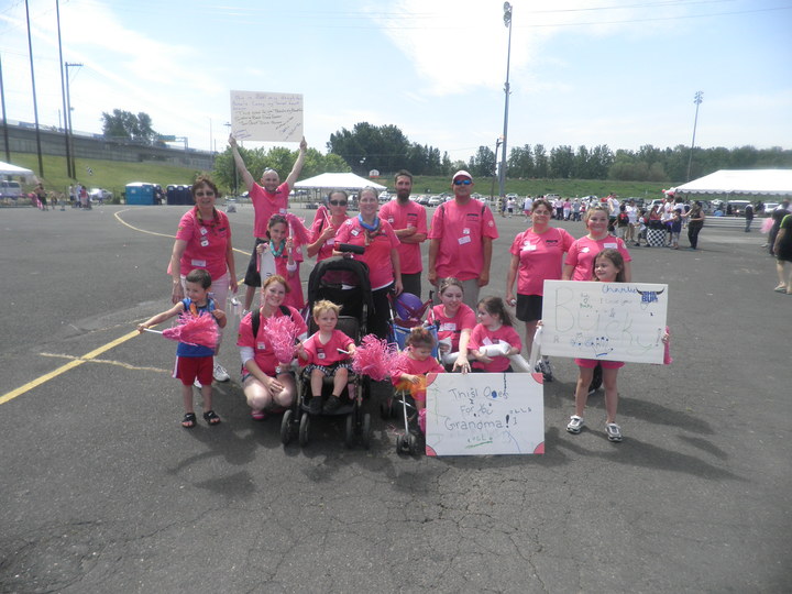 Making Strides Against Breast Cancer T-Shirt Photo