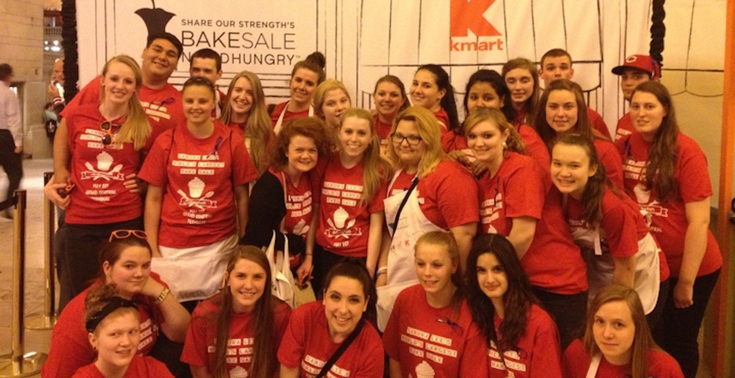 Worlds Largest  Bake Sale At Grand Central Station T-Shirt Photo