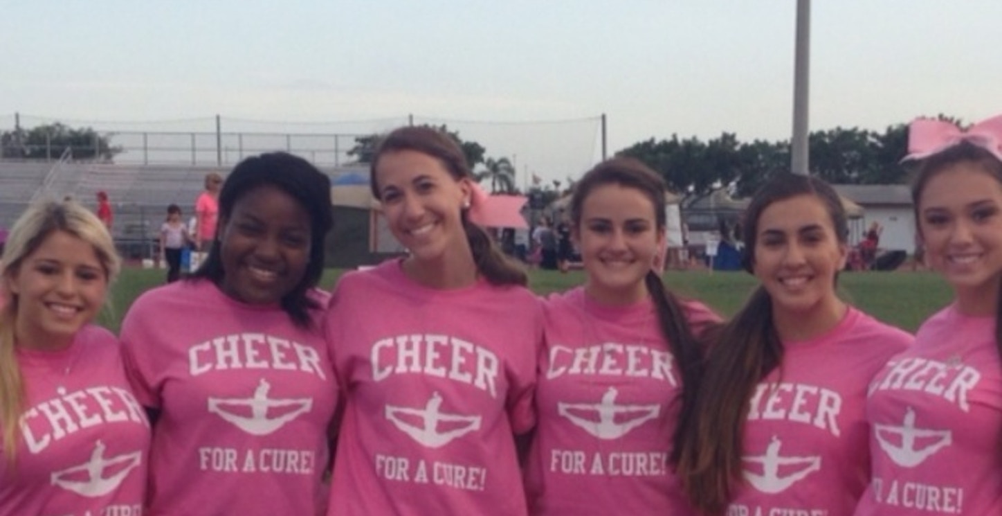 Cheering For  A Cure  T-Shirt Photo