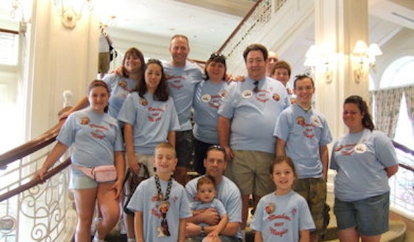 Meaden Family Disney Trip 2007 T-Shirt Photo