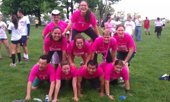 Dls Race For The Cure Team T-Shirt Photo