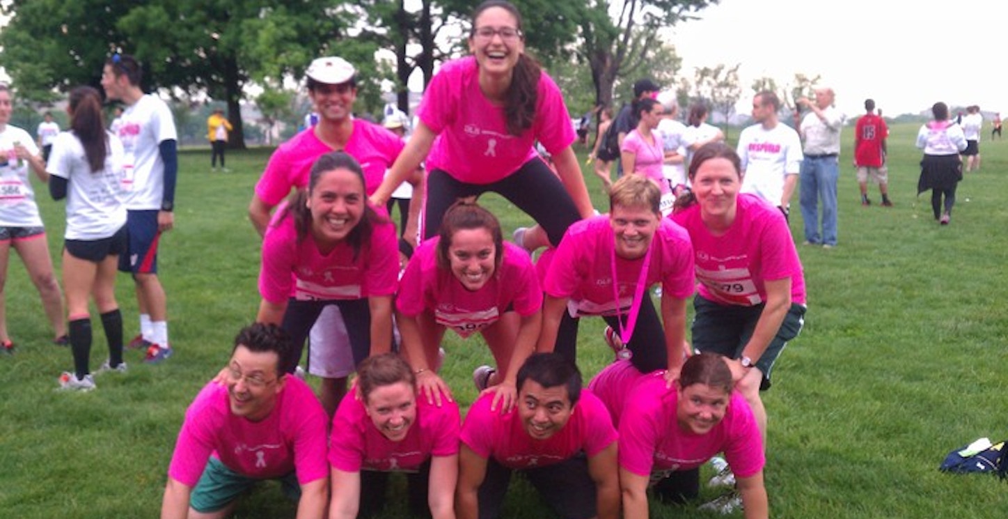 Dls Race For The Cure Team T-Shirt Photo