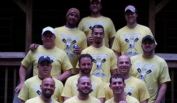 Class 5 Rapids   Team Boats And Bros T-Shirt Photo