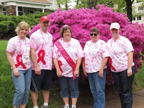 Ct Breast Health Inititive Walk In The Park 2013 T-Shirt Photo