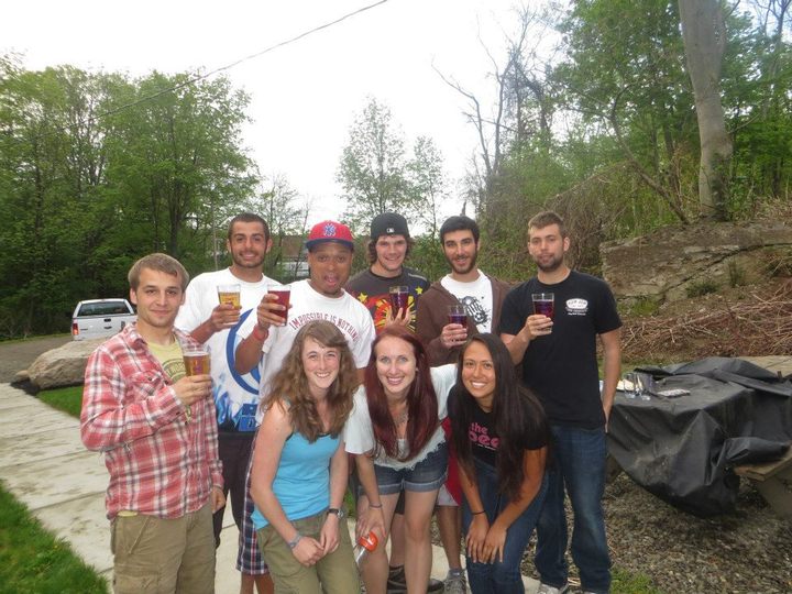 Enjoying Our Custom Ink Glasses! T-Shirt Photo