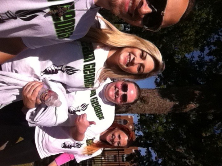 Aim At Melanoma Walk.  T-Shirt Photo