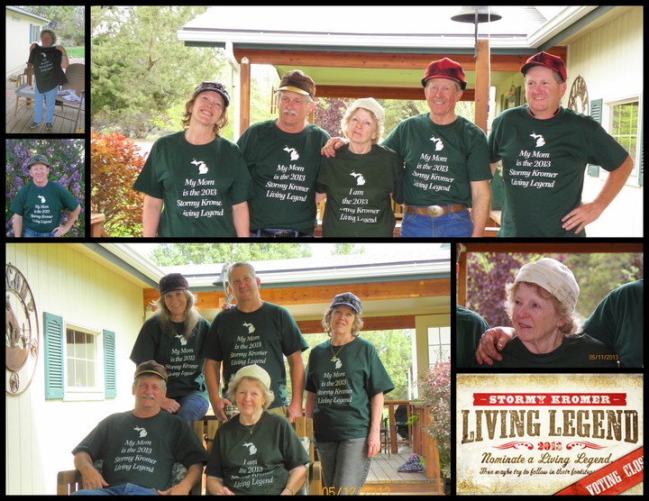 2013 Stormy Kromer Living Legend   Our Mom T-Shirt Photo