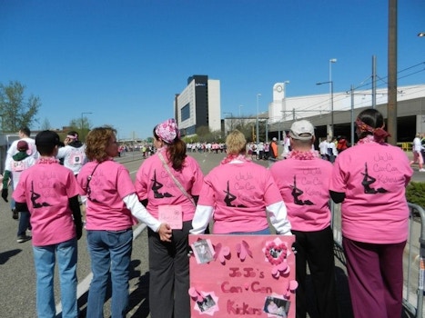 Moa Breast Cancer Walk T-Shirt Photo