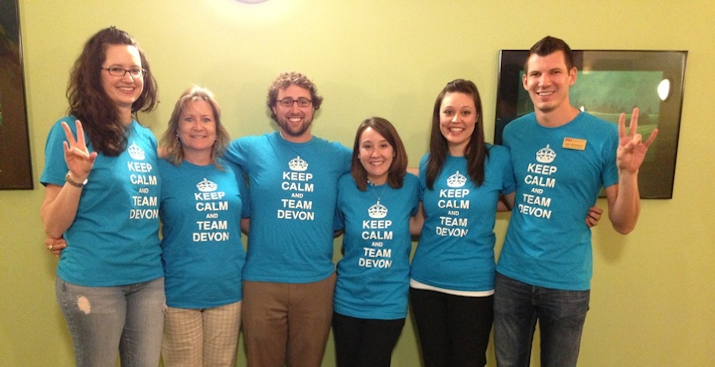 Keep Calm And Team Devon T-Shirt Photo
