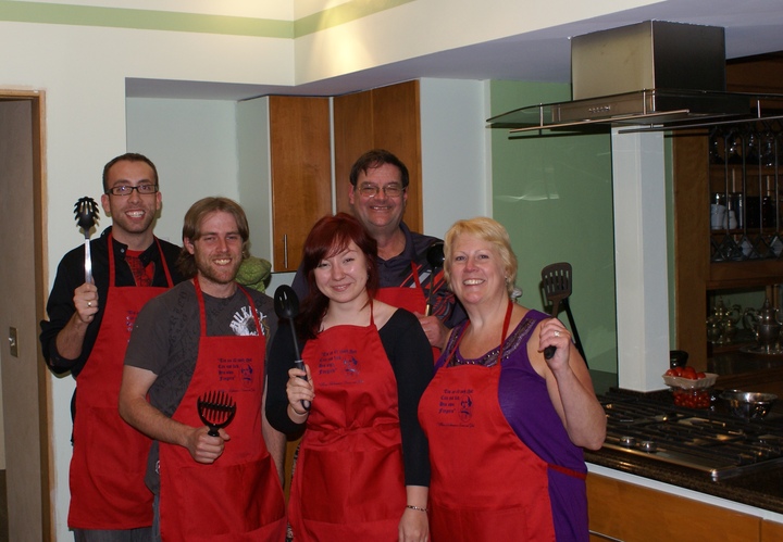 Shakespear Team Cooks Up A Quick Dinner T-Shirt Photo