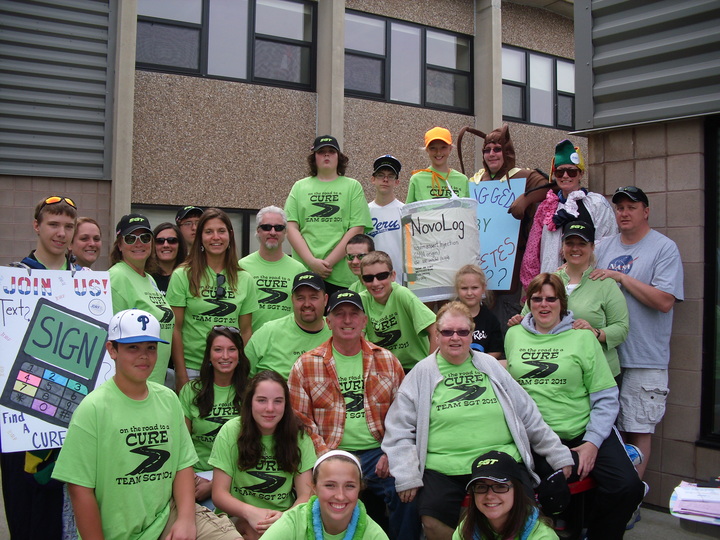 Jdrf Walk For A Cure 2013 T-Shirt Photo