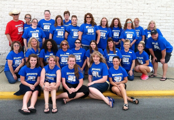 Bergner's For St. Jude "After A Fun Day Of Raising Money For A Good Cause" T-Shirt Photo