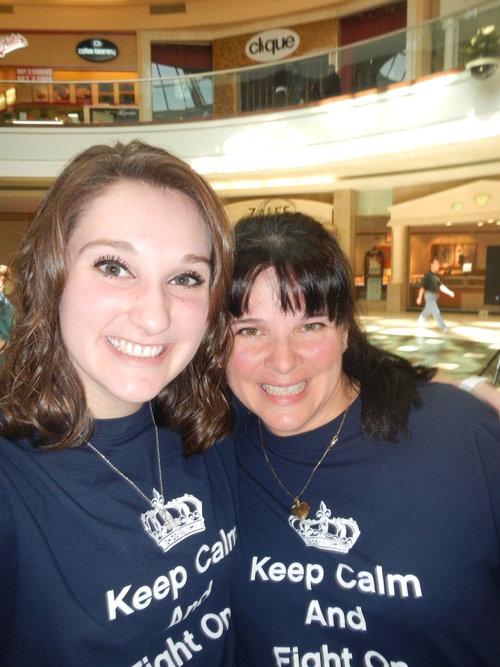 Keep Calm And Fight On T-Shirt Photo