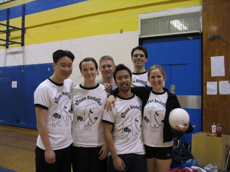 Bison Buddies Win Volleyball Championship! T-Shirt Photo