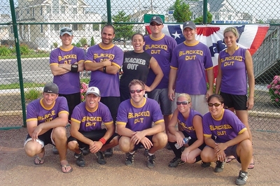 Softball Tournament Team Photo T-Shirt Photo