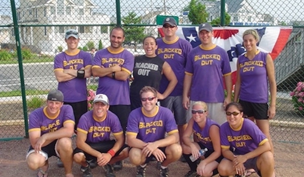 Picture of Softball Tournament Team Photo Custom T-Shirt Design Softball Tournament Team Photo T-Shirt Photo