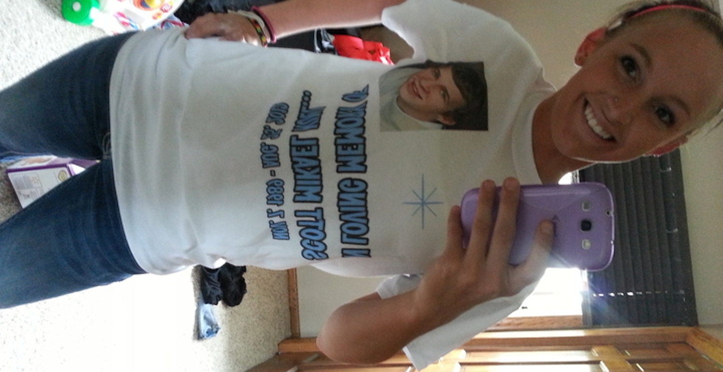 Picture of In Memory Of Scott Kull Custom T-Shirt Design In Memory Of Scott Kull T-Shirt Photo