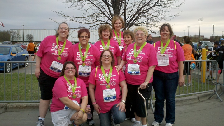 Acappella Xpress Fargo Marathon 5 K  T-Shirt Photo