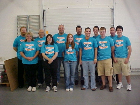 Our Team At April Industries T-Shirt Photo