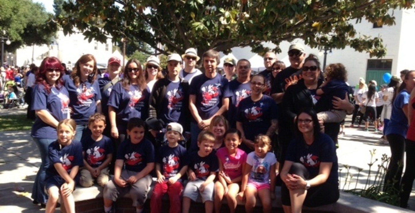 Conor's Crusaders At Bay Area Walk Now For Autism Speaks T-Shirt Photo