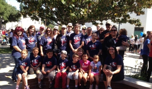 Conor's Crusaders At Bay Area Walk Now For Autism Speaks T-Shirt Photo