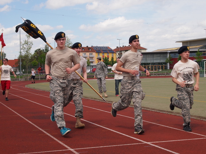 Fallen Warriors Run T-Shirt Photo